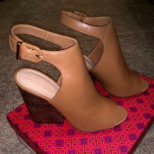 Tory Burch Grove Open Toe Bootie
